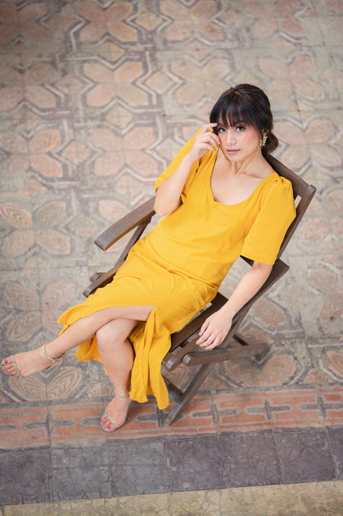 Maud London x Get Spotted: Ressa in Mustard